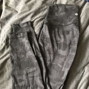 Lululemon camo wonderunder